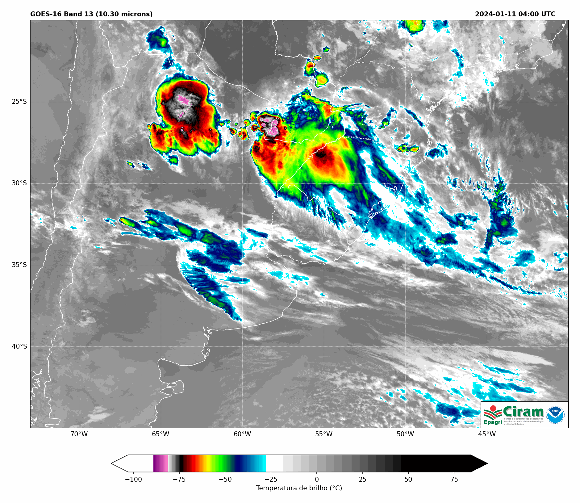 Temporais e chuva intensa nesta quinta-feira (11) 1 Temporais e chuva intensa nesta quinta-feira (11)